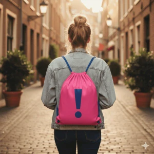 CEDR Batoh stahovací pevný jednobarevný 15 l