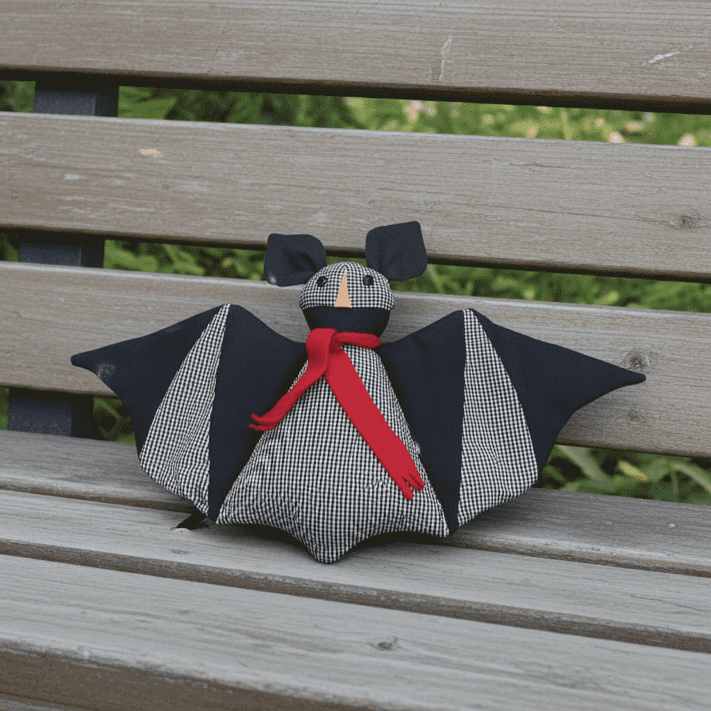 CEDR Netopýr z kvalitní textilie velký 75x45 cm