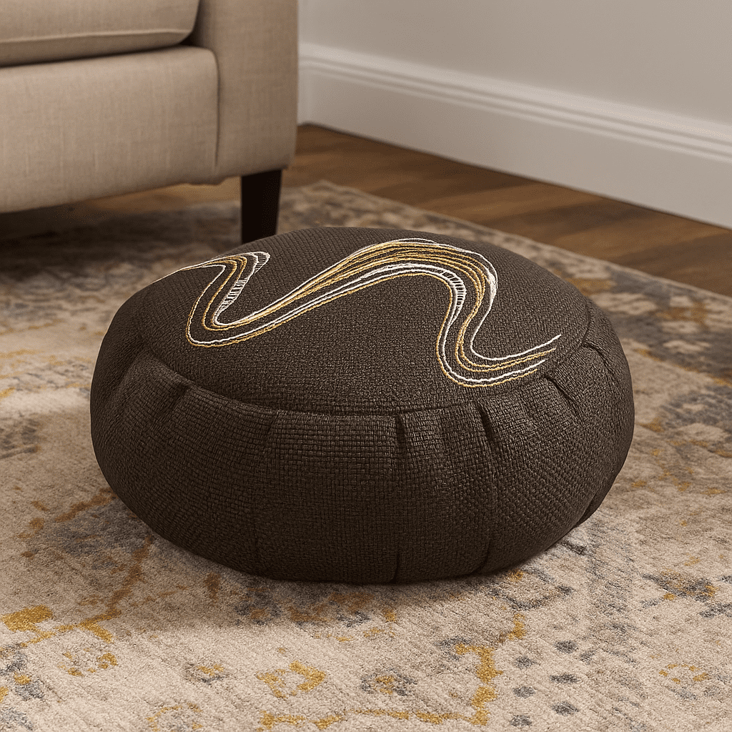 CEDR Sedák dýně kulatý velký (průměr 34cm)