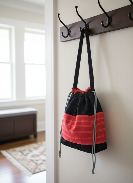 CEDR Taška s uchy a šňůrkami na stáhnutí