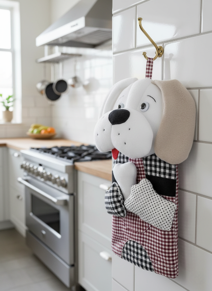 CEDR Chňapka s obličejem 27 x 14 cm