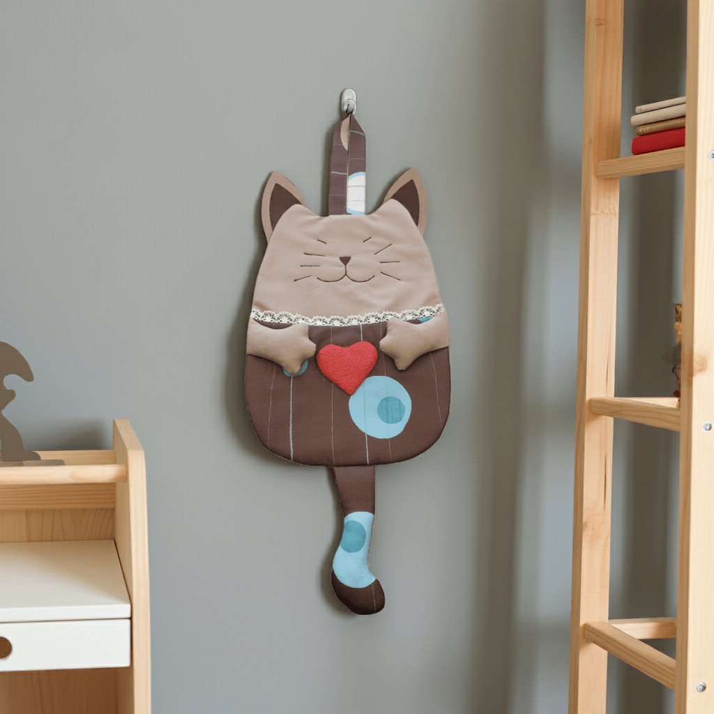 CEDR Dětský kapsář kočka mix barev