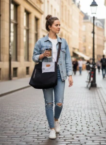 CEDR Taška černá se zipem