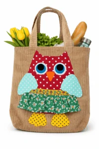 CEDR Taška s aplikací sovičky