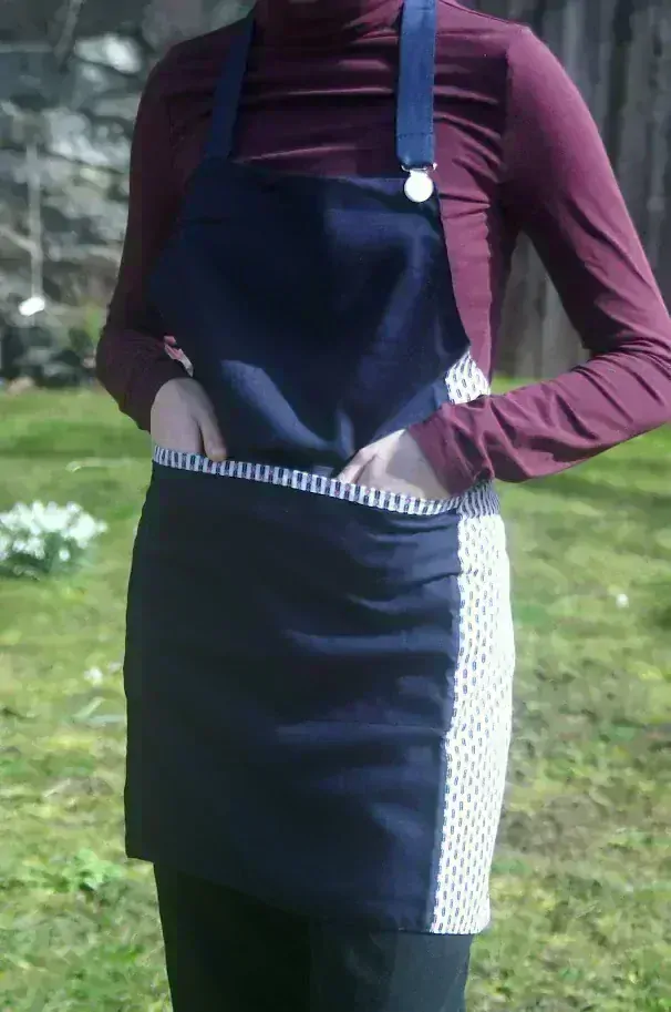 CEDR Zástěra bavlněná barevná