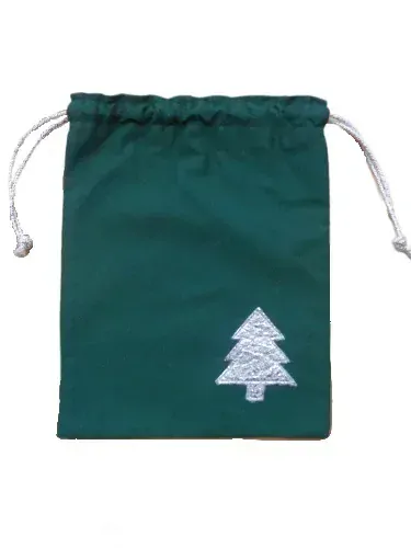 CEDR Sáček látkový 22x27cm s vánočním motivem