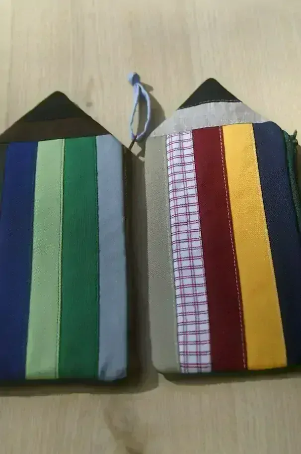 CEDR Penál látkový 24,5 x 9,5 cm vícebarevný