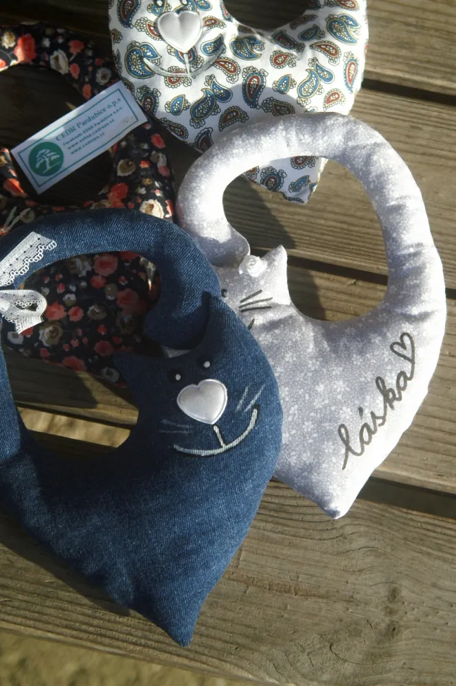 CEDR Kočička srdce 13,5 x 19 cm