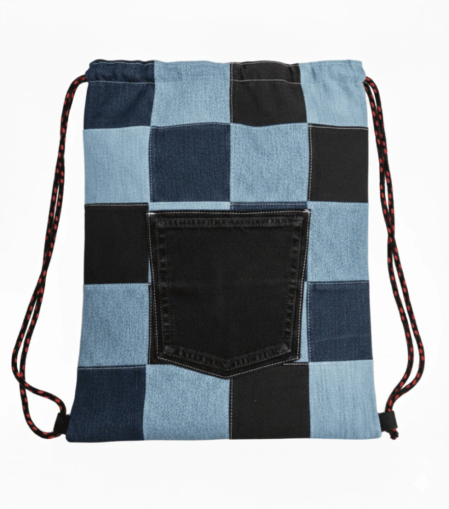 CEDR Batoh z džínoviny velký 29 l