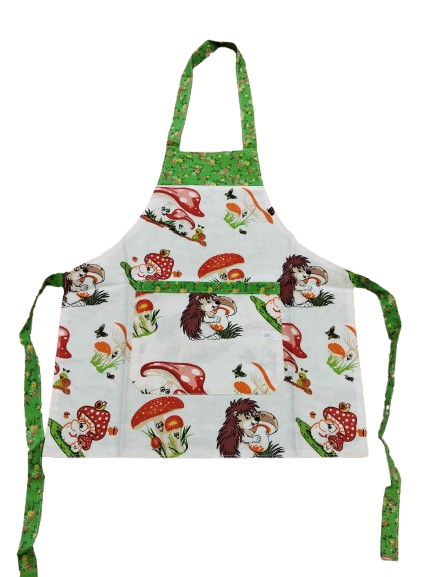 CEDR Zástěrka dětská do kuchyně od 2 do 4 let