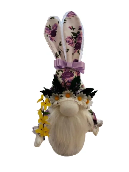 CEDR Romantický Zajo-skřítek v růžovém 42 cm