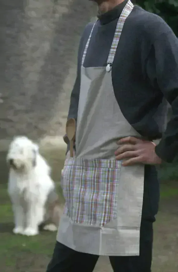 CEDR Zástěra bavlněná barevná