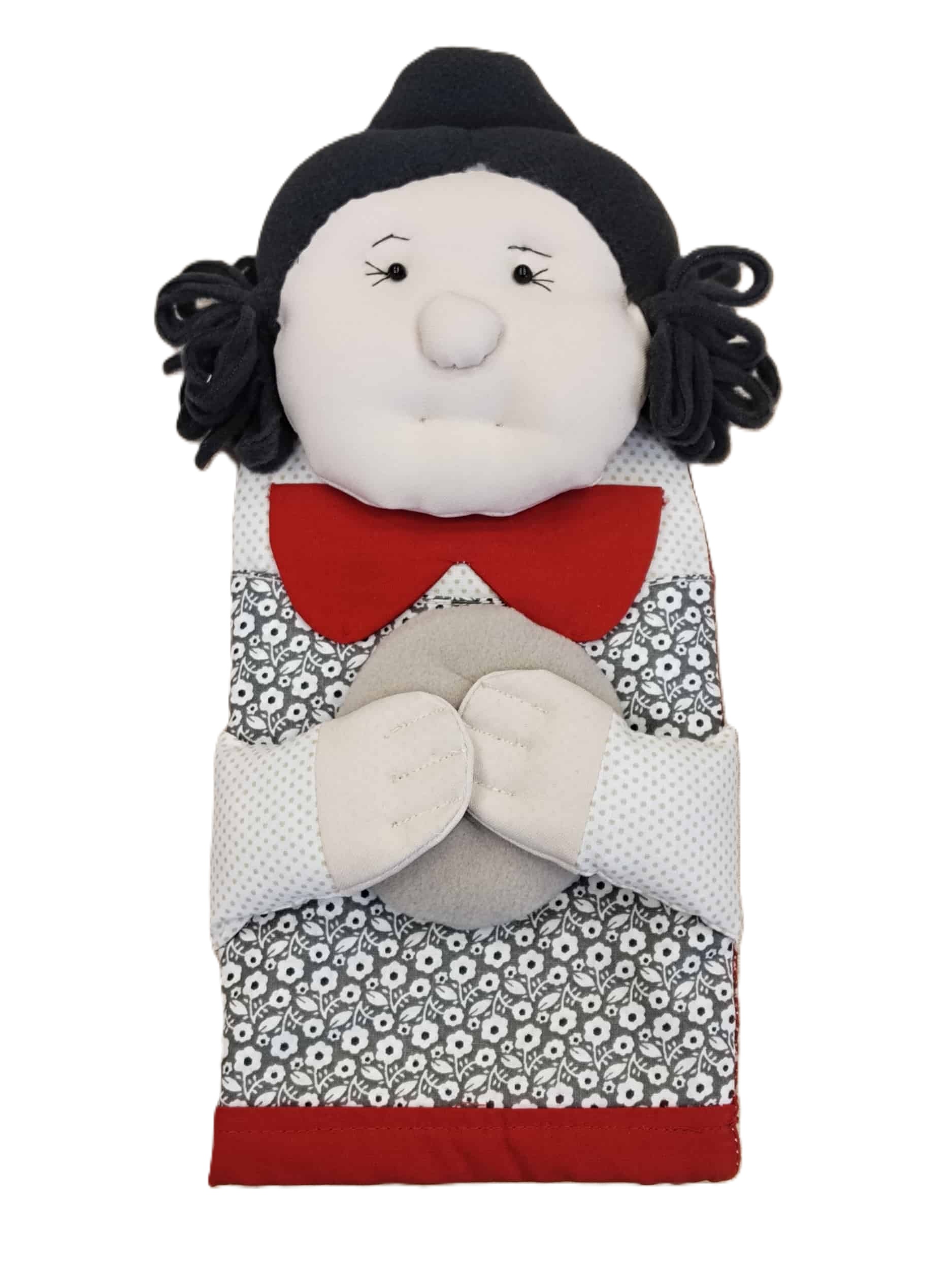 CEDR Chňapka s obličejem 27 x 14 cm