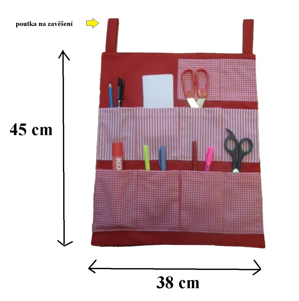 CEDR Kapsář malý 38x45cm s poutky