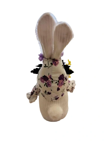 CEDR Romantický Zajo-skřítek v růžovém 42 cm