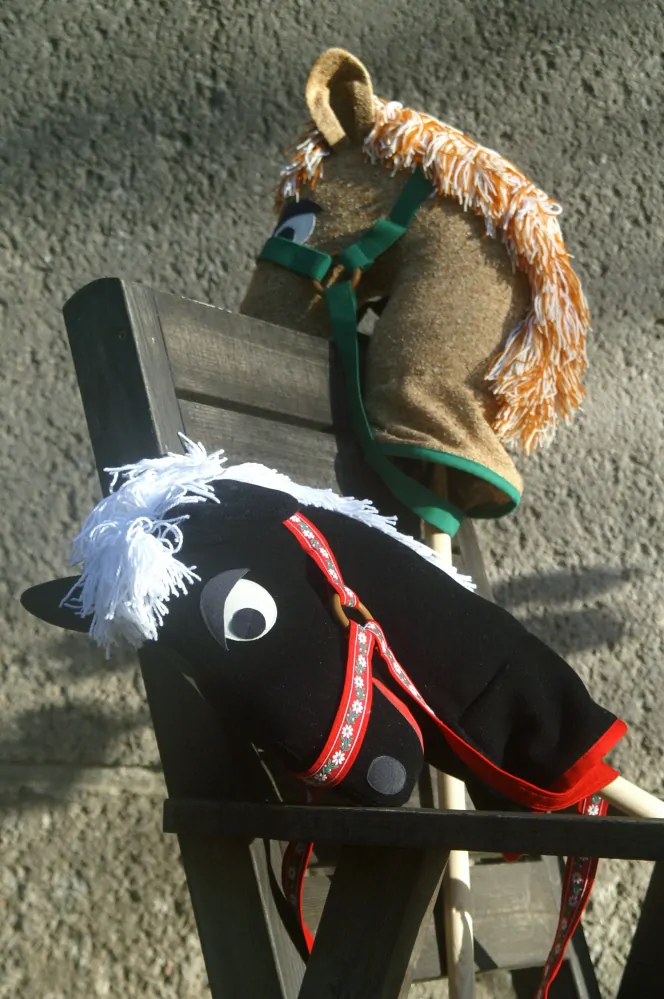 CEDR Textilní kůň na tyči