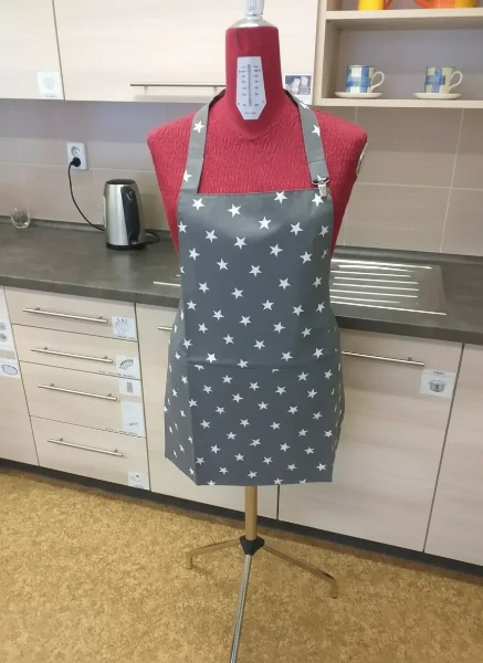 CEDR Zástěra bavlněná barevná