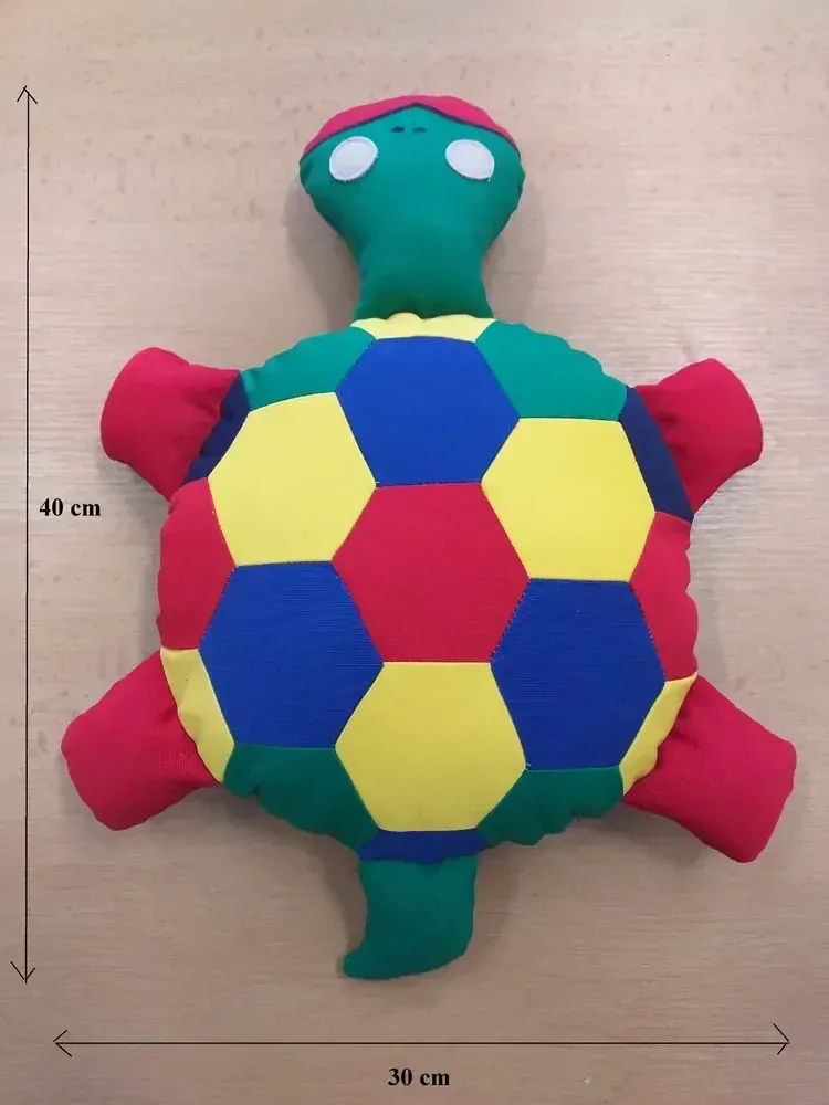 CEDR Sedák želva malá 40x30cm