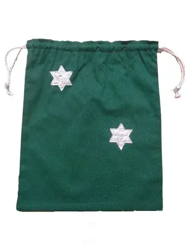 CEDR Sáček látkový 22x27cm s vánočním motivem