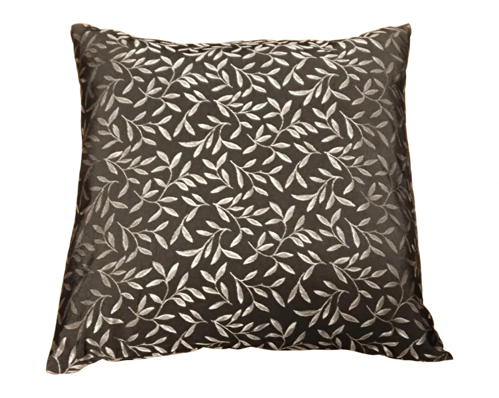 CEDR Polštář stříbrný tmavý 43 x 43 cm
