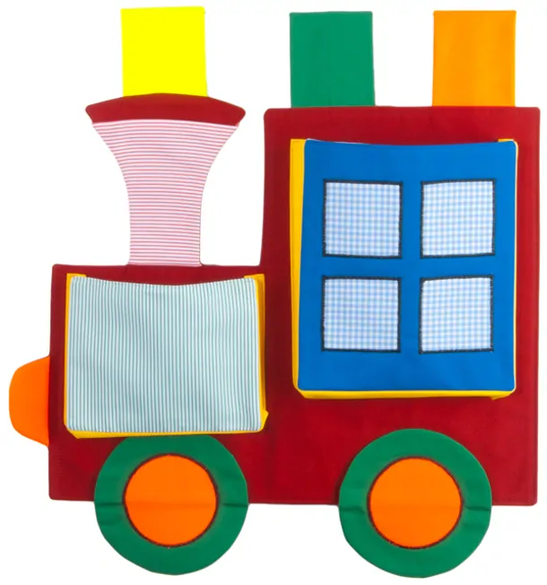 CEDR Kapsář 47x48cm lokomotiva