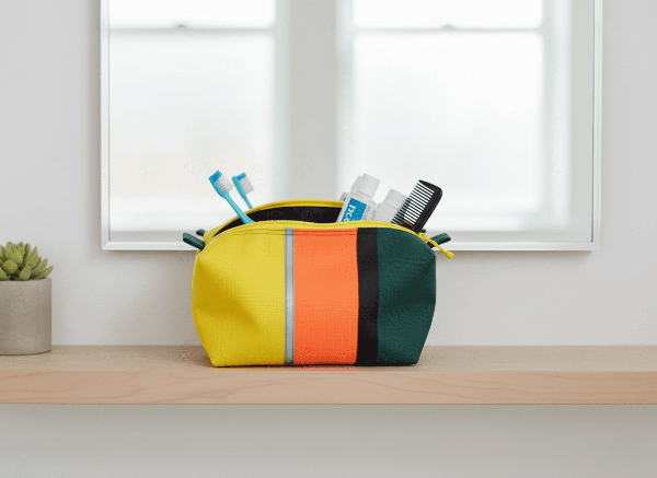 CEDR Kosmetická taštička bez uch mix barev