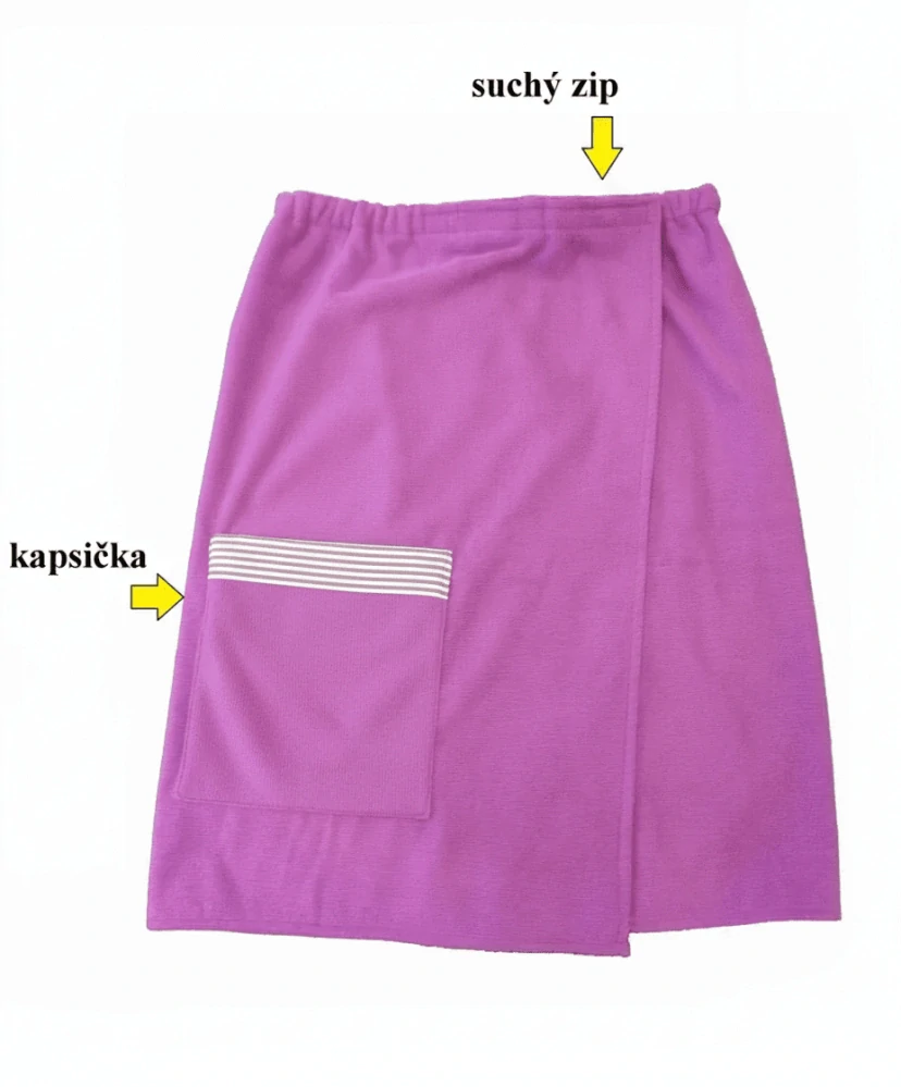 CEDR Saunový kilt z rychleschnoucího materiálu 70 x 140 cm