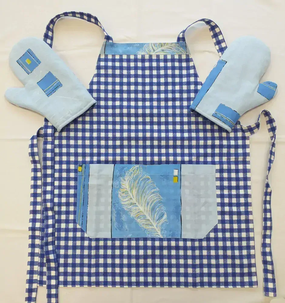 CEDR Kuchyňská sada (zástěra, 2 chňapky)