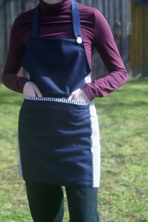 CEDR Zástěra bavlněná barevná