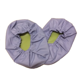 CEDR Návleky na obuv (pár) nízké - světle modrá