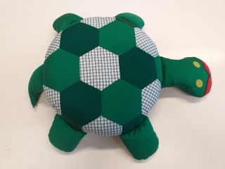 CEDR Sedák želva střední zelená 55x43cm