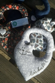 CEDR Kočička srdce 13,5 x 19 cm